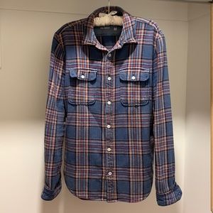 Gap Medium Blue Men’s Flannel - Size M 40